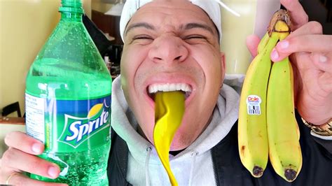 why does banana and sprite make you vomit|banana sprite challenge throw up.